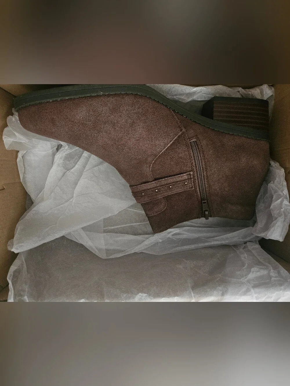 Clarks Collection Danyelle Wish Suede Ankle Boot